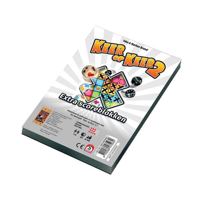 Load image into Gallery viewer, 999games keer op keer level 1 scoreblokken 2 st.
