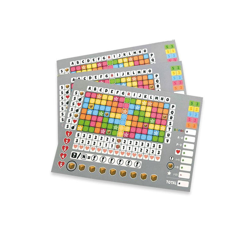 Load image into Gallery viewer, 999games keer op keer level 1 scoreblokken 2 st.
