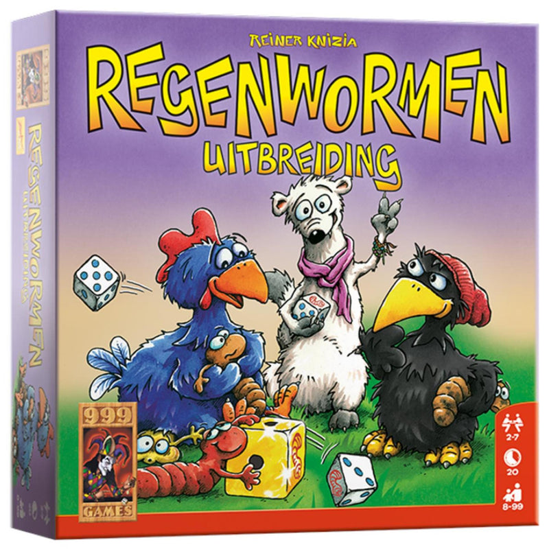 Load image into Gallery viewer, 999Games Dobbelspel Regenwormen: Uitbreiding (NL)
