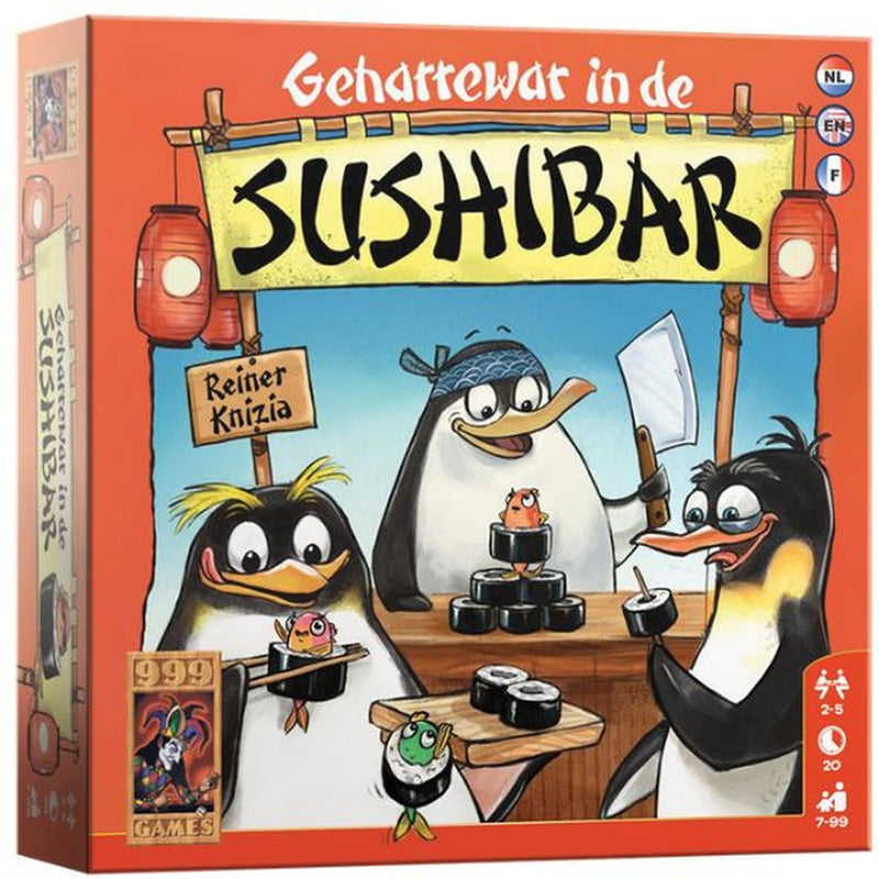 Chargez l'image dans la visionneuse de la galerie, 999games 999 games geharrewar in de sushibar dobbelspel
