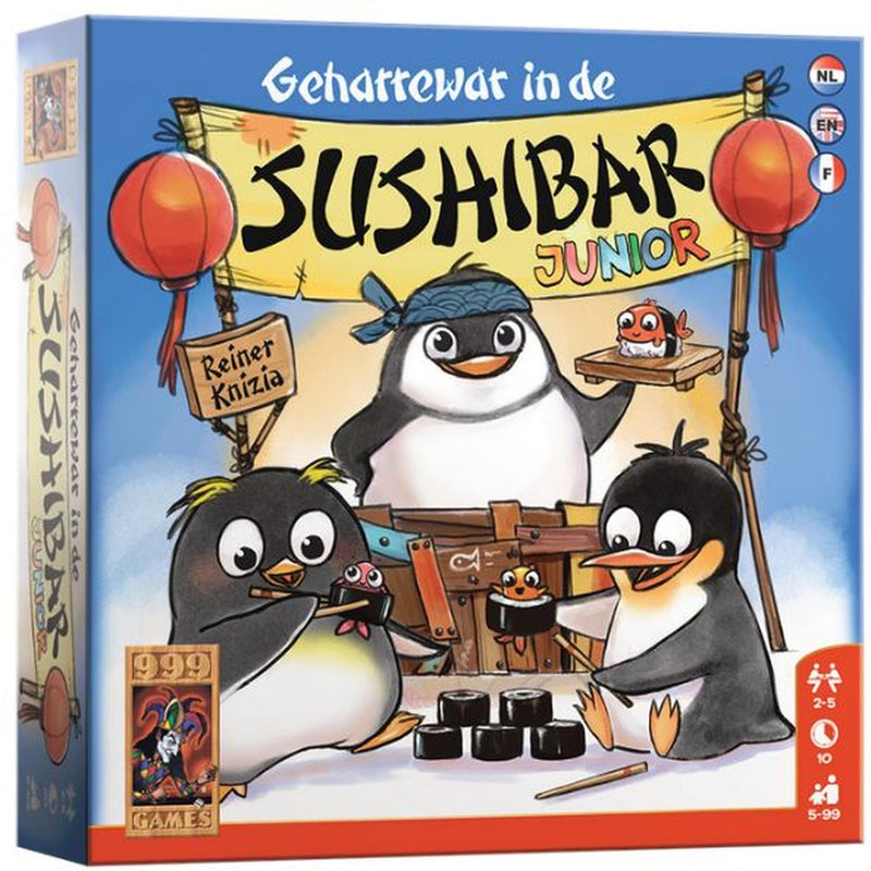 Chargez l'image dans la visionneuse de la galerie, 999games 999 games geharrewar in de sushibar junior dobbelspel
