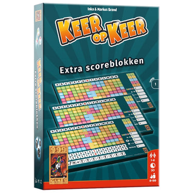 999games 999 games keer op keer - scoreblok level 1 (3 stuks)