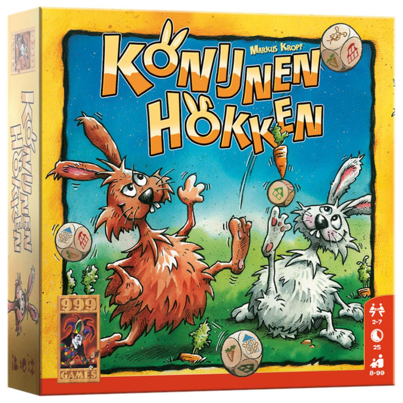 Load image into Gallery viewer, 999games 999 konijnen hokken dobbelspel
