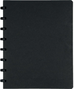 Atoma meetingbook, ft a5, zwart, gelijnd