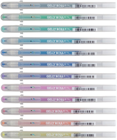 Sakura stardust set 12 gelpennen