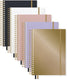 Kangaro spiraalboek - pure croco - a4 - lijn - 5 kleuren - k-pm610005skz