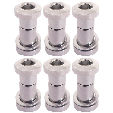 Bofix zadelpenbout inbus 16 mm - chroom (6 stuks)