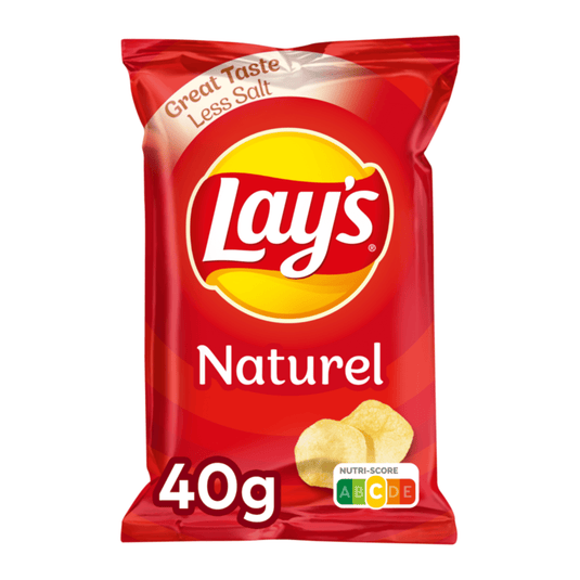 Lay's chips naturel (20x40gr)