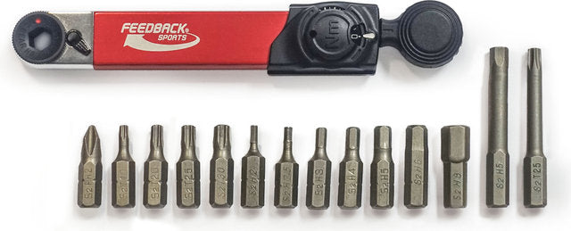 Load image into Gallery viewer, Feedback sports range torque wrench w bit set
