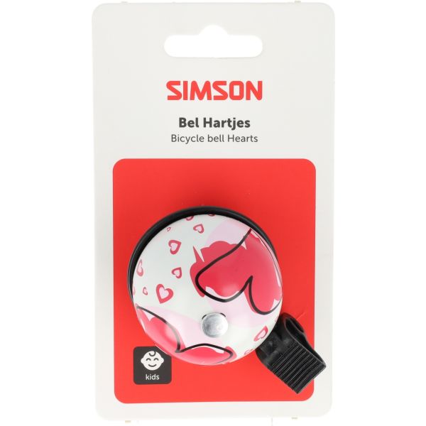 Chargez l'image dans la visionneuse de la galerie, Simson fietsbel hartjes

