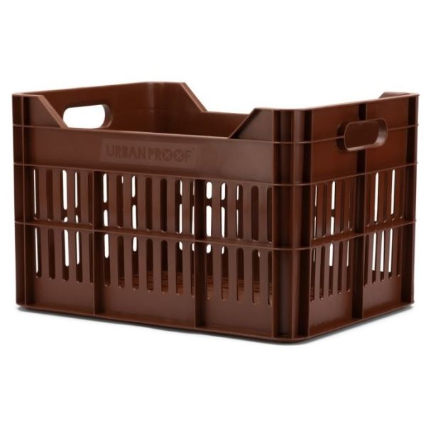 Afbeelding laden in galerijviewer, Dutchperfect urbanproof krat click 30l rpet donkerbruin
