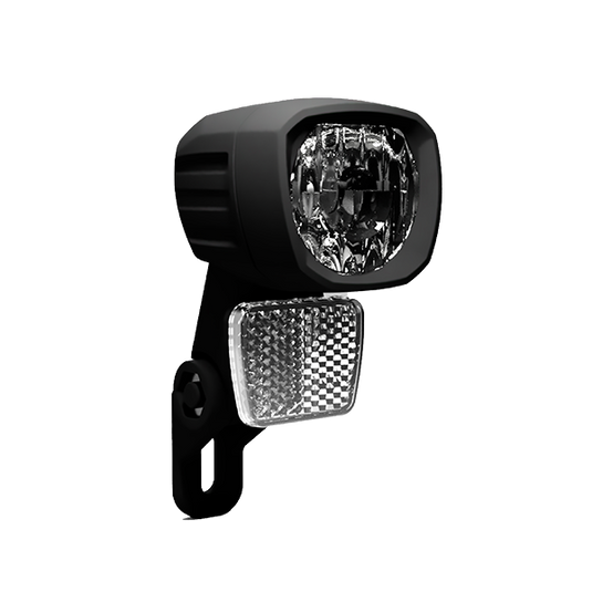 Herrmans koplamp nordic cl3 e-bike 100 lumen - zwart