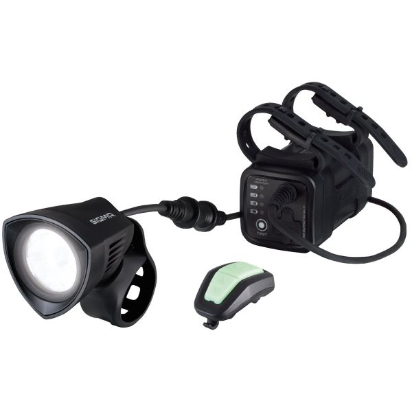 Load image into Gallery viewer, Sigma buster 2000 lumen helmlamp accu li-on oplader afstandbediening

