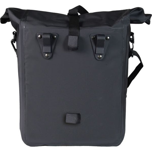 Greenlands fietstas waterproof small 18.5 liter 27 x 49 x 14 cm - zwart