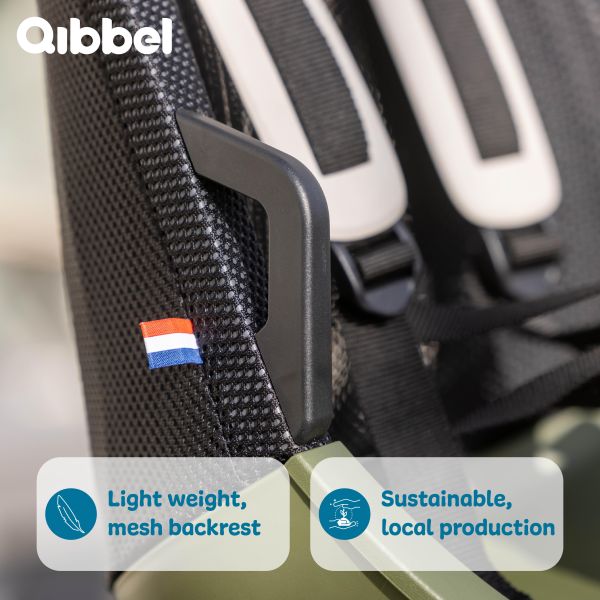 Afbeelding laden in galerijviewer, Widek b.v. qibbel achterzitje air mik-hd bagagedrager groen
