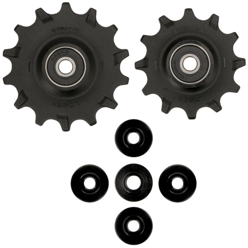Load image into Gallery viewer, Trivio - derailleurwieltjes 12 14t chromo lagers
