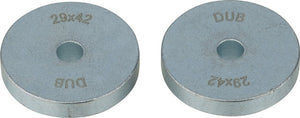 Unior bike tools dub open bore adapters 1721.1 for bearing press set