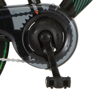 Alpina crankstel 33t 114 mat zwart met disc