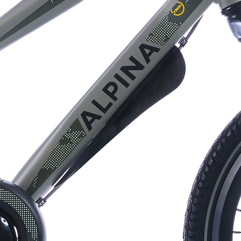 Load image into Gallery viewer, Alpina spatbord set trail 20-22 pvc black
