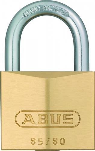 Abus hangslot messing 65 35
