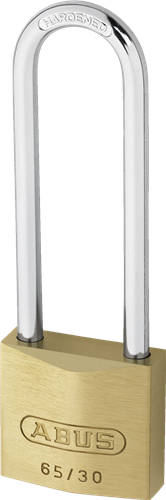 Abus hangslot messing 65 30 hb60