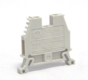 Allen-bradley railklem 4mm grijs