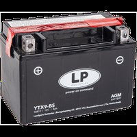 Landport accu ltx9-bs ytx9-bs agm o.a. zip 4-takt