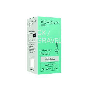 Aeron tpu aeron tpu cx gravel - extralite protect 32-52 presta valve 65 650b - 700c