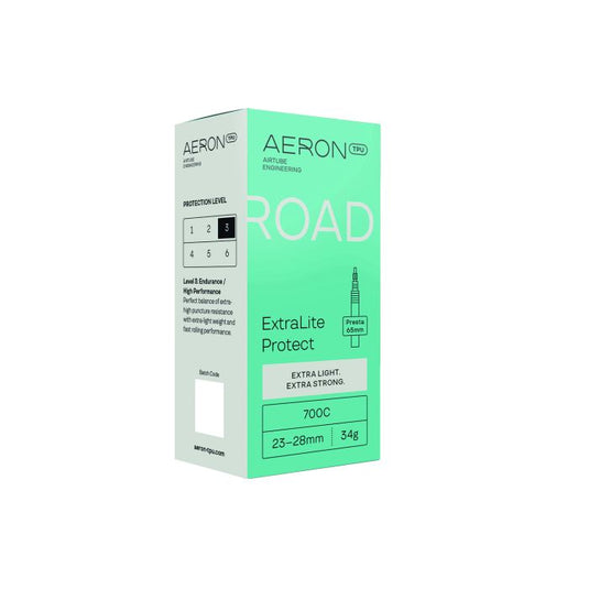 Aeron tpu aeron tpu road - extralite protect 23-28 presta valve 65 700c