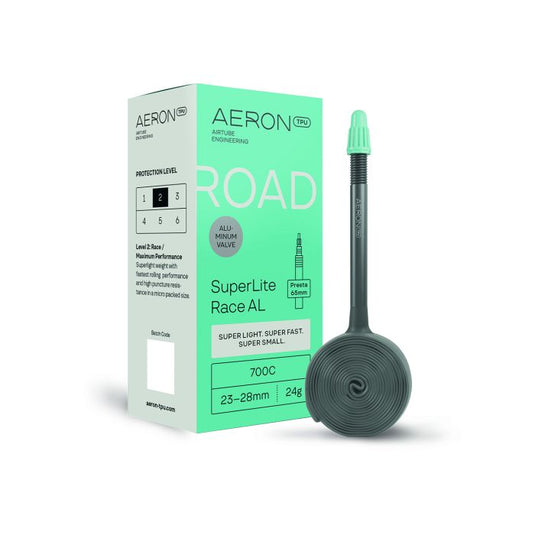 Aeron tpu aeron tpu road - superlite race al 23-28 presta valve 65 700c