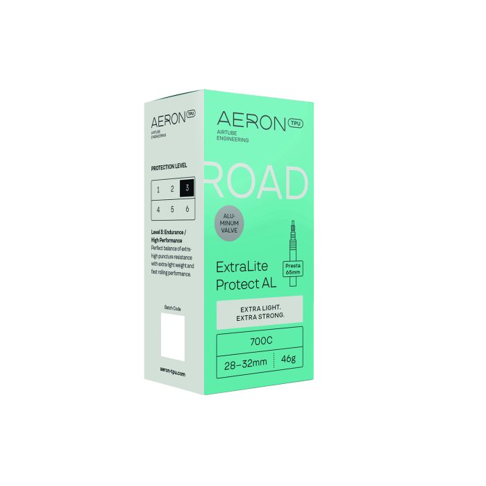 Load image into Gallery viewer, Aeron tpu aeron tpu road - extralite protect al 28-32 presta valve 65 700c
