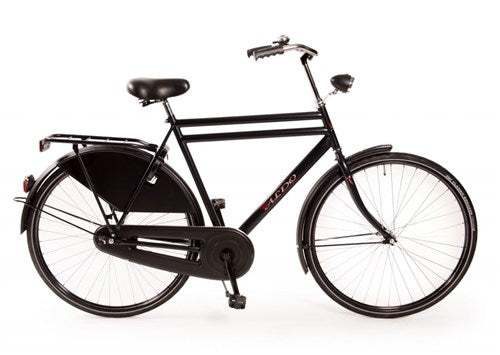 Aldo 28 inch opafiets dubbel buis 70cm mat zwart