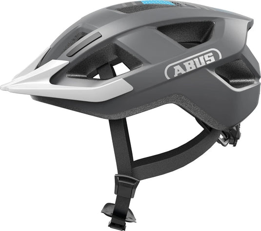 Abus helm aduro 3.0 led race grey l 58-62cm