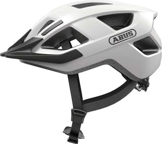 Abus helm aduro 3.0 led polar white m 52-58cm