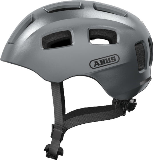 Abus helm youn-i 2.0 graphite silver m 52-57cm