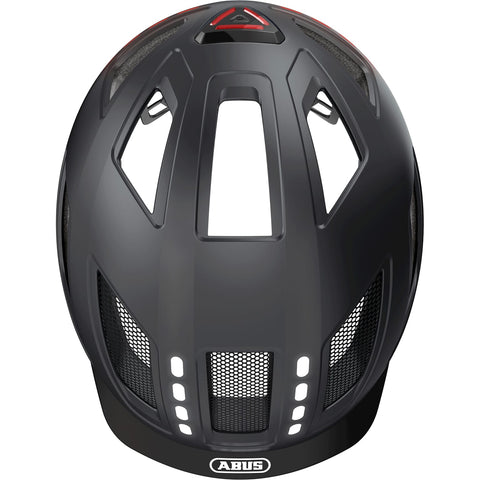 Abus helm Hyban 2.0 LED signal black XL 58-63cm