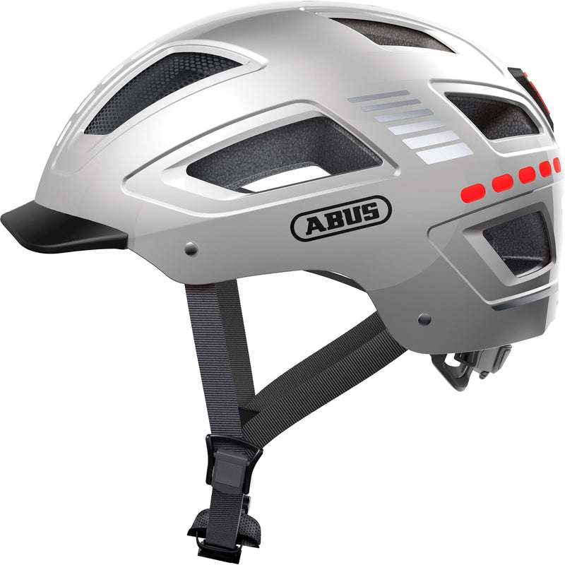 Load image into Gallery viewer, Abus helm hyban 2.0 led signal silver l 56-61cm
