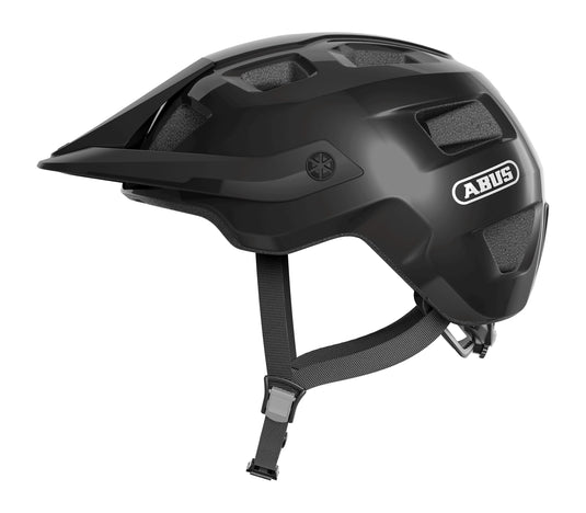 Abus helm MoTrip shiny Zwart L 57-61cm