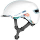 Abus helm HUD-Y flower Wit M 54-58cm