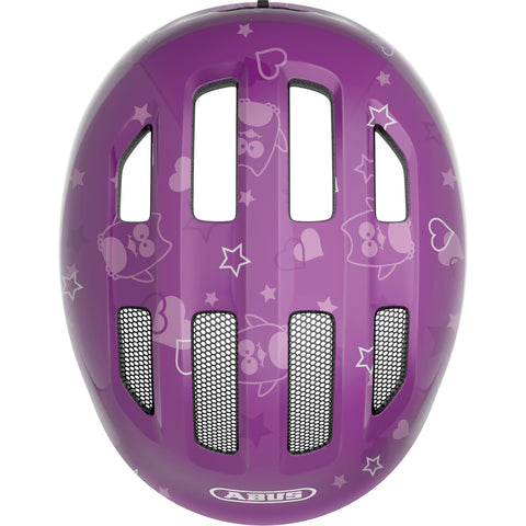 Abus helm Smiley 3.0 purple star M 50-55cm