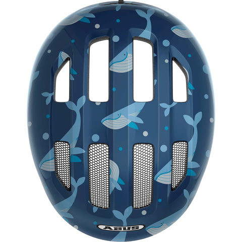 Abus helm Smiley 3.0 Blauw whale M 50-55cm