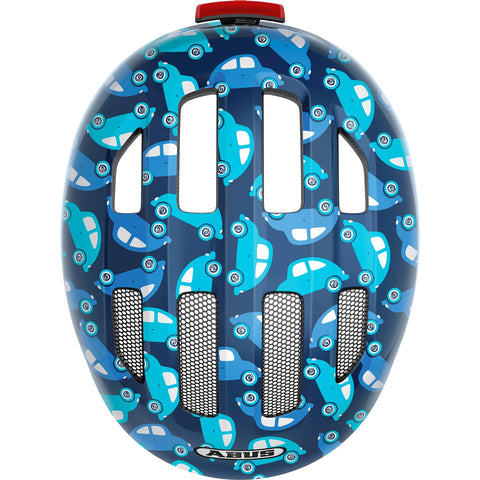 Abus helm Smiley 3.0 LED Blauw car S 45-50cm