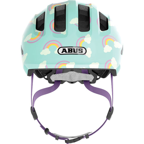 Abus Helm Smiley 3.0 LED blue rainbow S 45-50cm