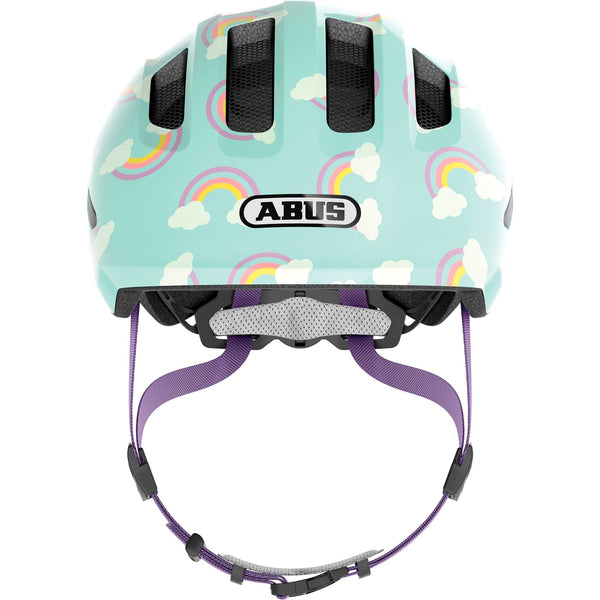 Abus Helm Smiley 3.0 LED blue rainbow M 50-55cm