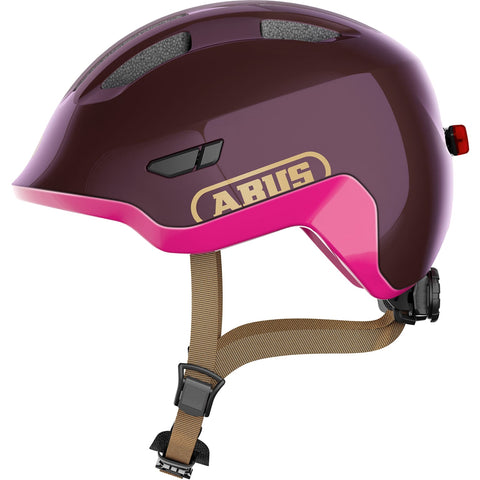 Abus helm Smiley 3.0 ACE LED royal purple M 50-55cm