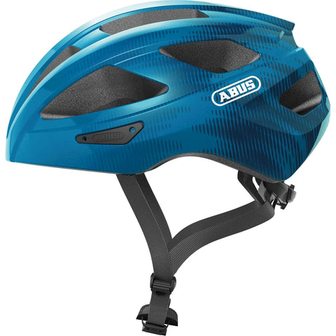 Abus helm MacatGoud steel Blauw L 58-62cm