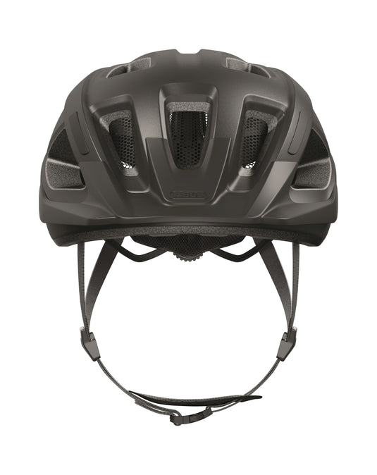 Abus Helm Aduro 3.0 - sportieve en chique stadshelm voor veilig fietsen in het drukke stadsverkeer - titan - 51-55cm