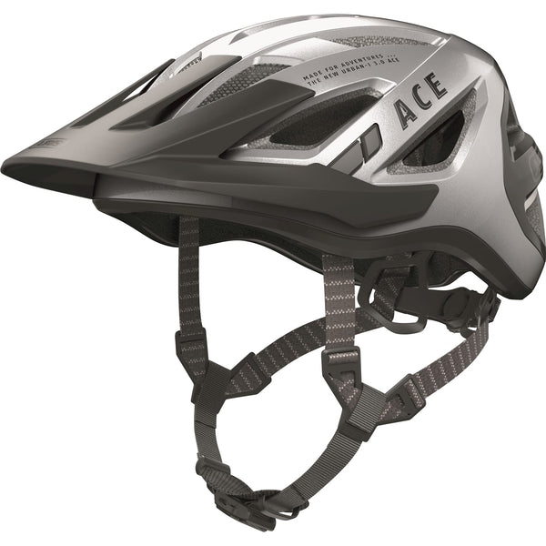 Abus helm Urban-I 3.0 ACE gleam silver L 56-61cm