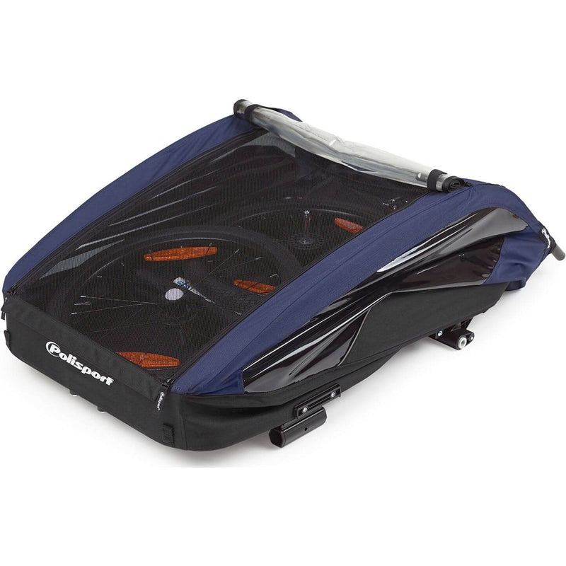 Load image into Gallery viewer, Polisport Fietskar Duo Blauw 117x86x94cm
