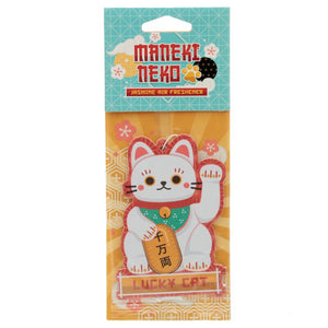 Jasmijn - witte maneki neko luchtverfrisser
